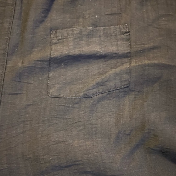 Good Luck Gem Sleeveless Wide Leg V-Neck Pull On Black Jumpsuit Size Medium - Picture 5 of 11